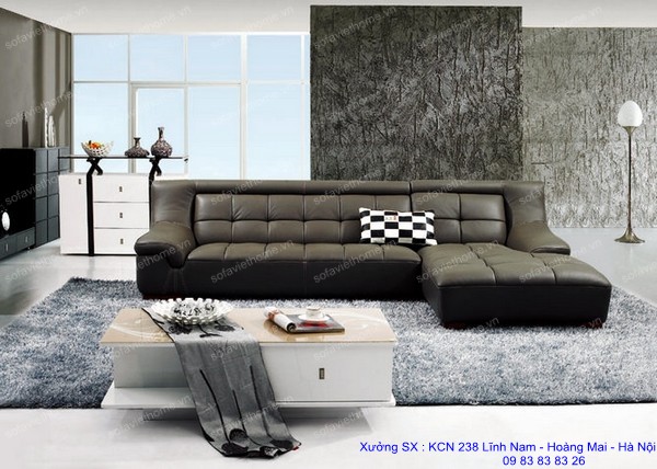 Sofa góc da 45